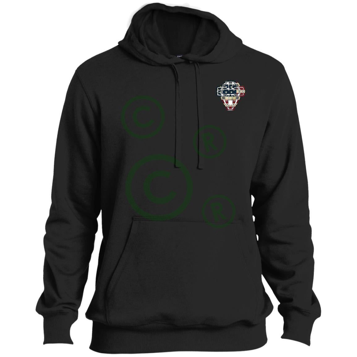 The-Catching-Guy-long-sleeve-sweater-Face-Mask-American-Flag-black-logo