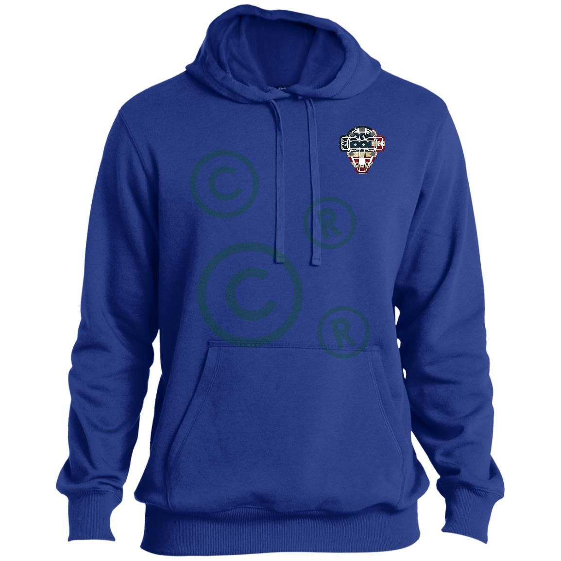 The-Catching-Guy-long-sleeve-sweater-Face-Mask-American-Flag-blue-logo