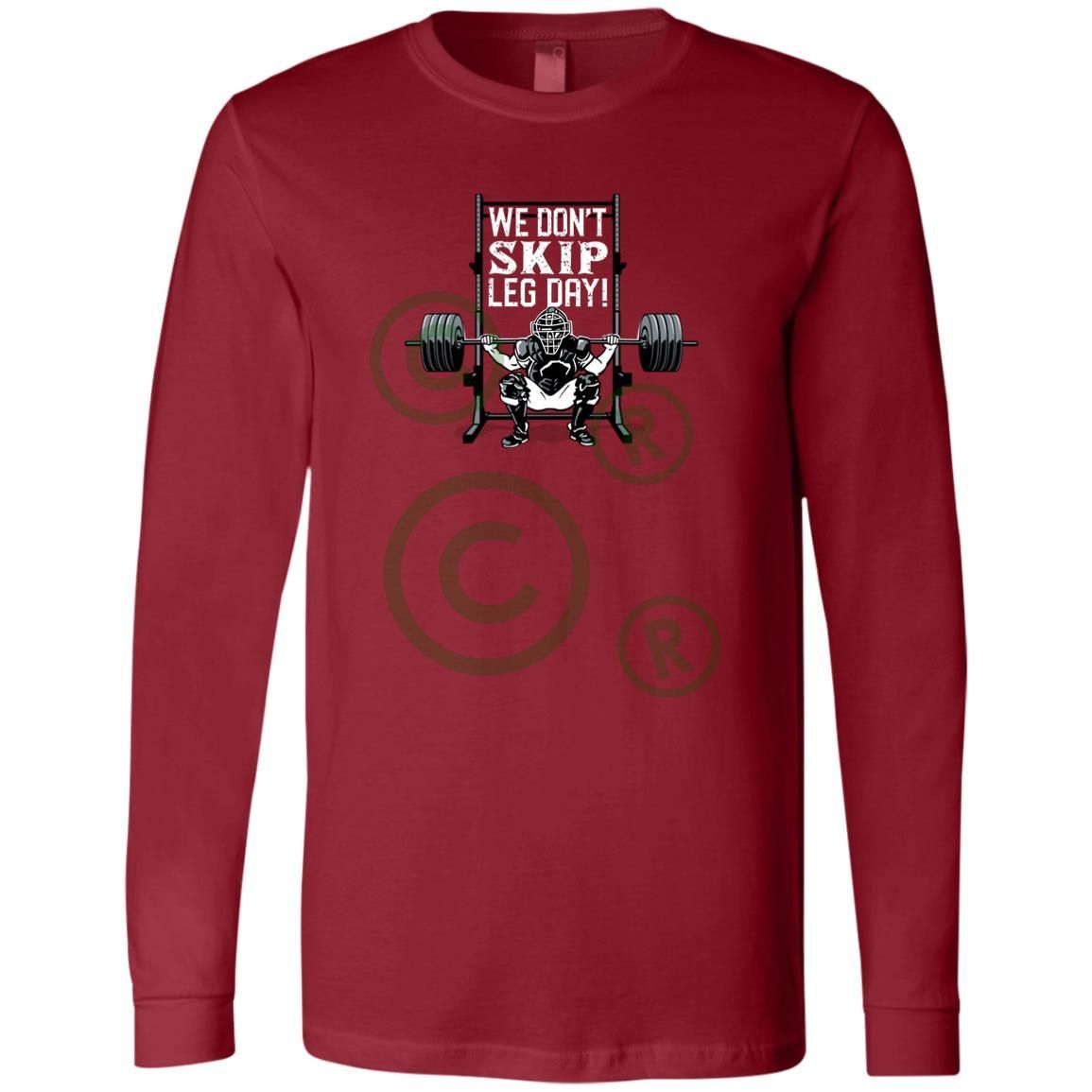 The-Catching-Guy-weight-long-sleeve-tee-catcher-burgundy