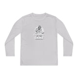 Student Of The Game Youth Long Sleeve T-Shirt silver