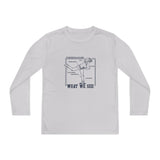 What We See Youth Long Sleeve T-Shirt Silver