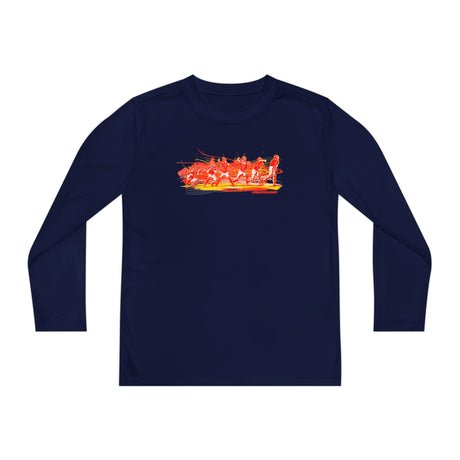 Flash Youth Long Sleeve T-Shirt navy