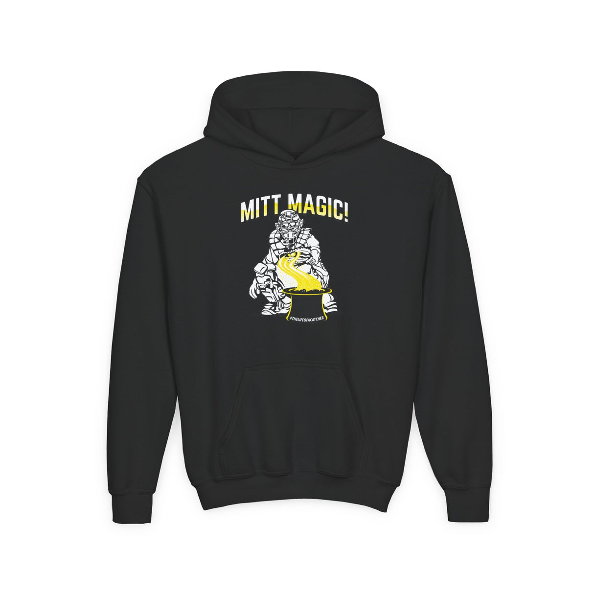 Mitt Magic Youth Hoodie Black