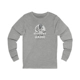 Student Of The Game Unisex Jersey Long Sleeve Tee grey