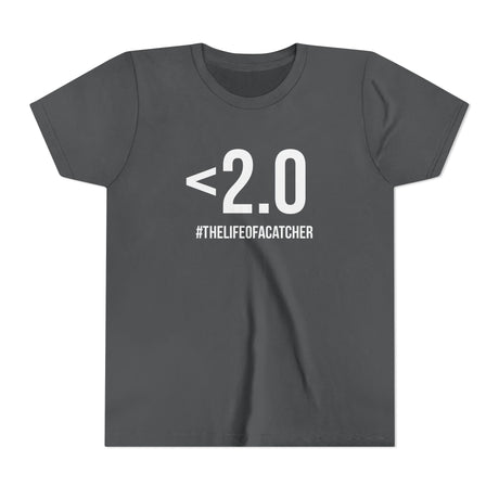 Drop Your Pop <2.0 Youth T-Shirt - Charcoal