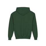 Mitt Magic Youth Hoodie Forest Green Back