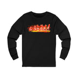 Flash Unisex Jersey Long Sleeve Tee black