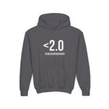 Drop Your Pop 2.0 Youth Hoodie - Heather Grey