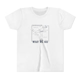 What We See Youth T-Shirt White