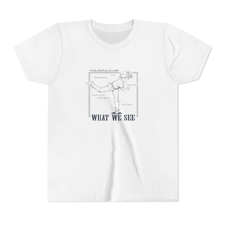 What We See Youth T-Shirt White