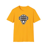 The Catching Guy Logo Mask Unisex T-Shirt - Gold