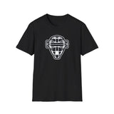 The Catching Guy Logo Mask Unisex T-Shirt - Black