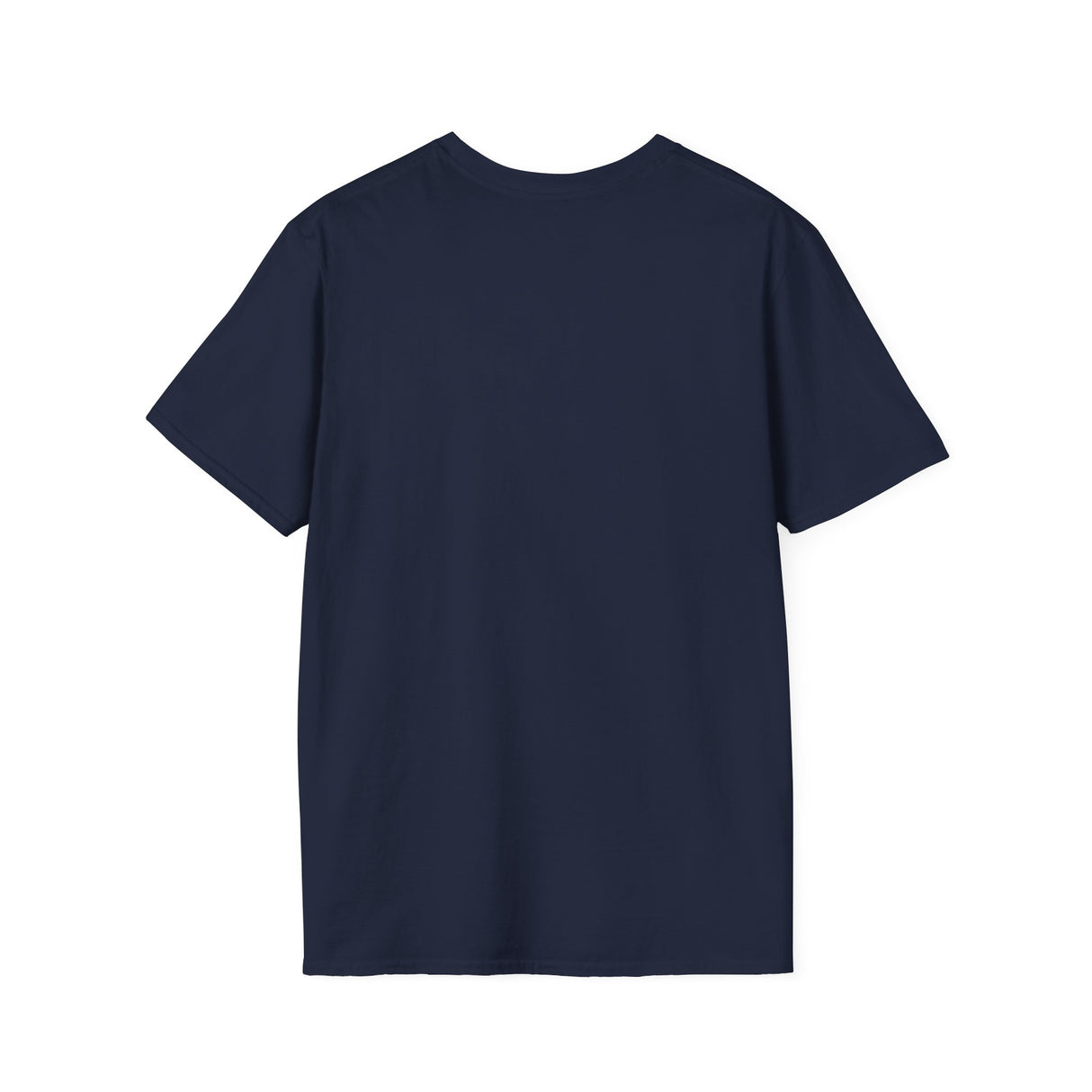 American Flag Mask Unisex T-Shirt - Navy Back