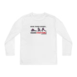 Knees Youth Long Sleeve T-Shirt white