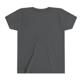 We Don't Skip Leg Day Youth T-Shirt - Charcoal Back