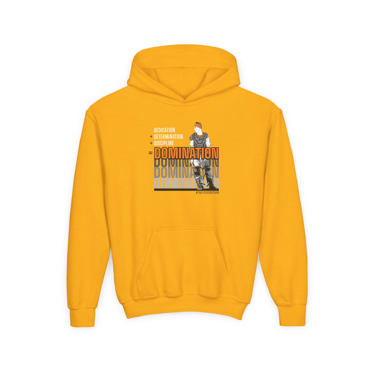 Domination Youth Hoodie gold