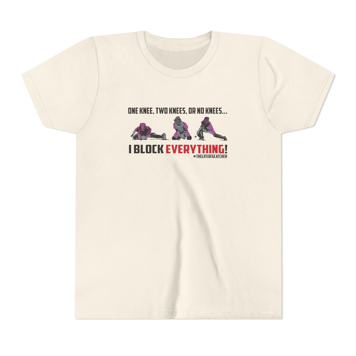Knees Youth T-Shirt natural