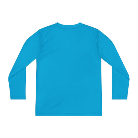 Best Friends Youth Long Sleeve T-Shirt - Atomic Blue Back