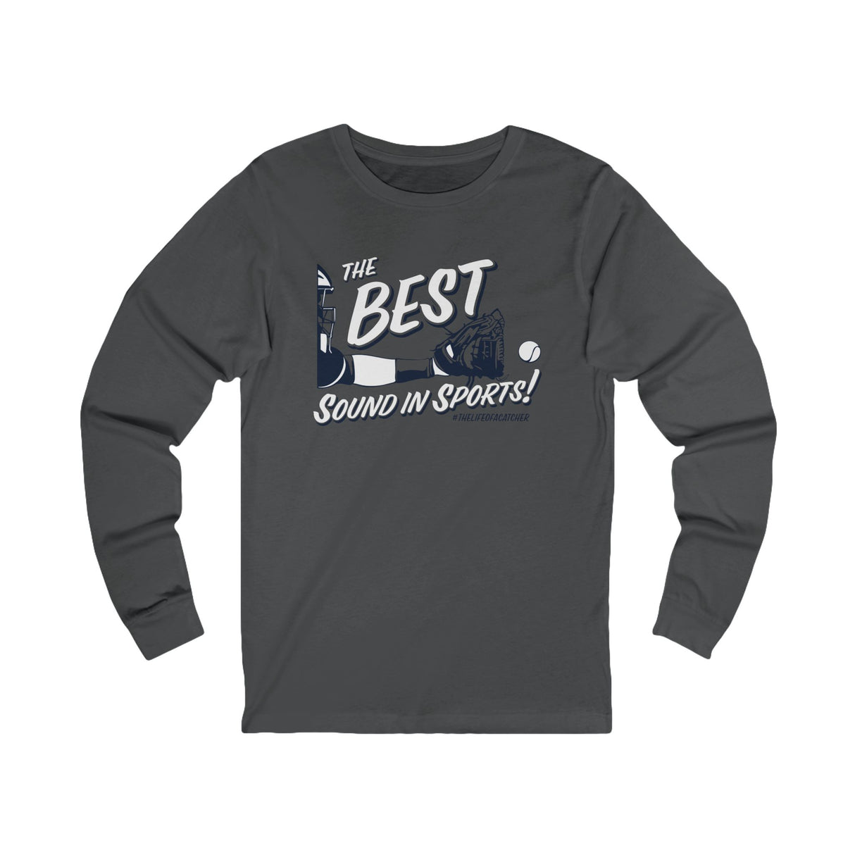 The Best Sound In Sports Unisex Jersey Long Sleeve Tee grey