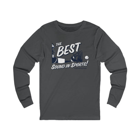 The Best Sound In Sports Unisex Jersey Long Sleeve Tee grey