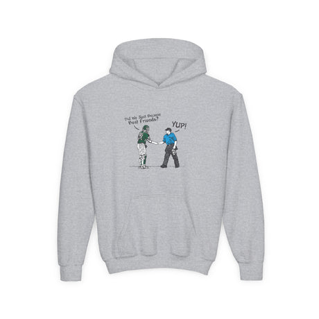 Best Friends Youth Hoodie grey