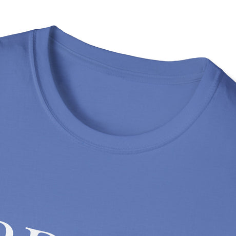 Bruh: Formerly Known As Mom Unisex T-Shirt - Light Blue Collar