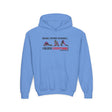Knees Youth Hoodie carolina blue