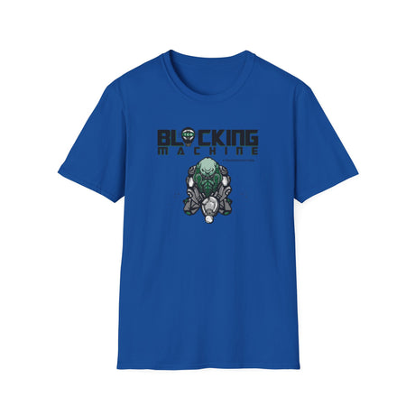 Blocking Machine Unisex T-Shirt - Royal