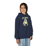 Mitt Magic Youth Hoodie Navy Front