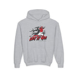 Stay Low & Let It Go Youth Hoodie Sport Grey