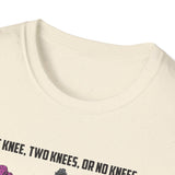 Knees Unisex T-Shirt collar