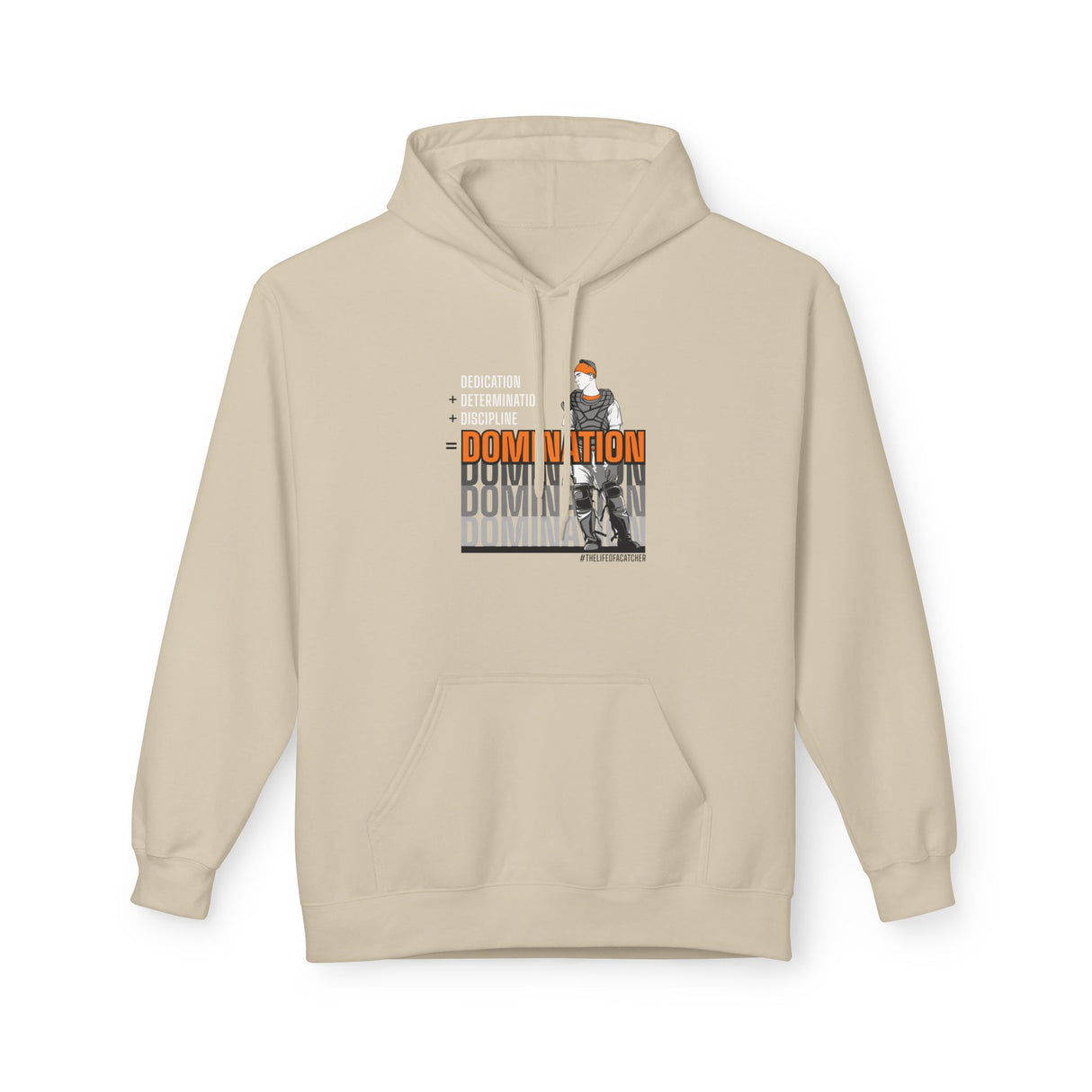 Domination Unisex Hoodie sand