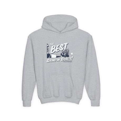 The Best Sound In Sports Youth Hoodie grey