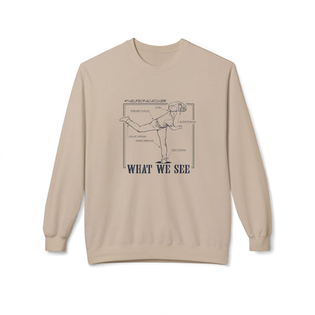 What We See Unisex Sweatshirt Sand