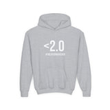 Drop Your Pop 2.0 Youth Hoodie Sport Grey