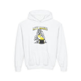 Mitt Magic Youth Hoodie White