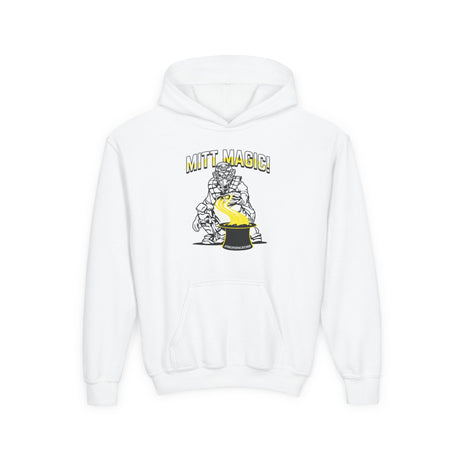 Mitt Magic Youth Hoodie White