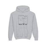 What We See Youth Hoodie Sport Grey