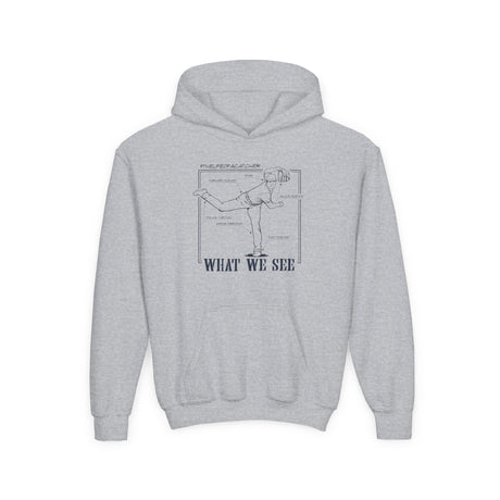 What We See Youth Hoodie Sport Grey