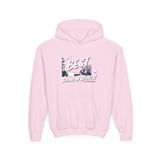 The Best Sound In Sports Youth Hoodie light pink