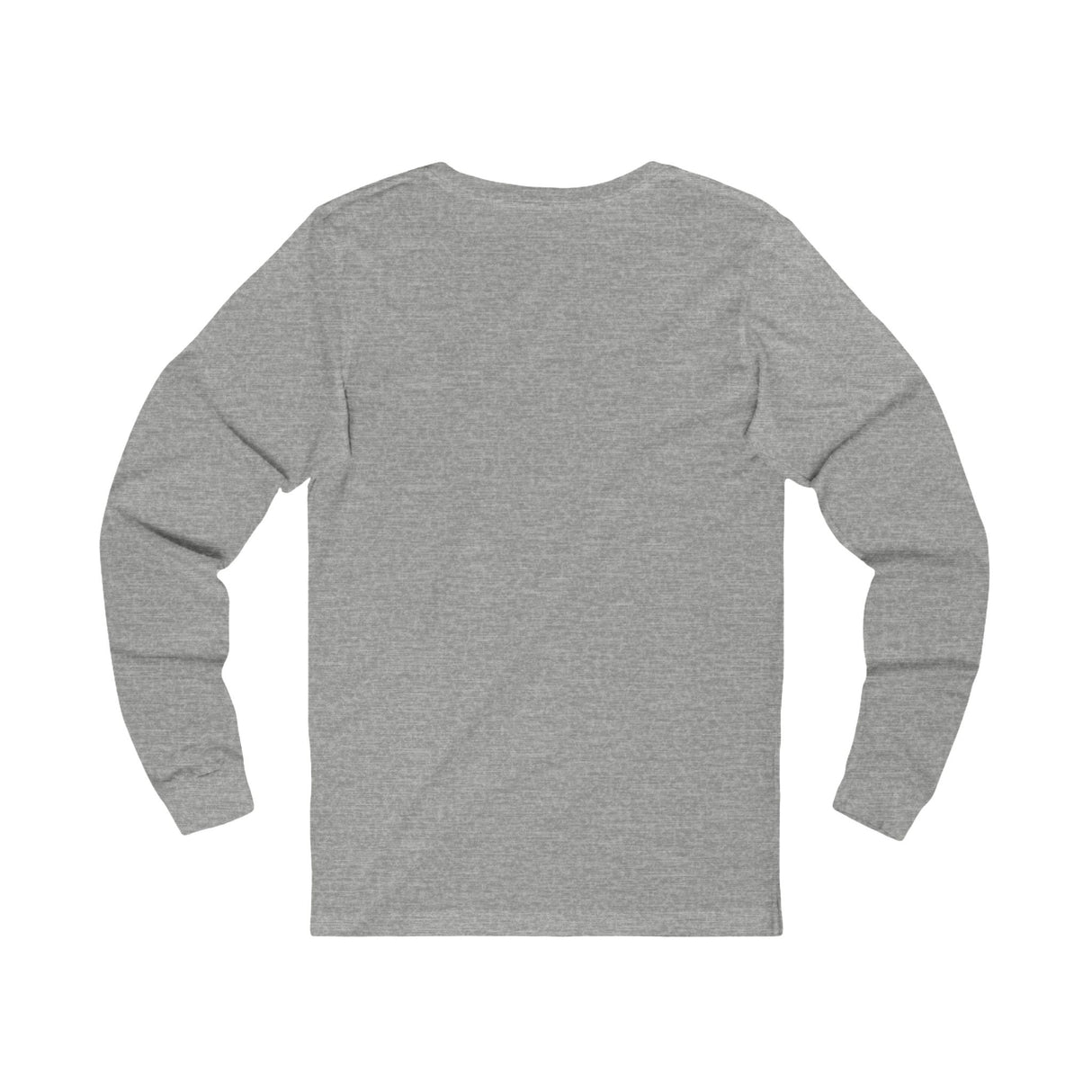 Blocking Machine Unisex Jersey Long Sleeve Tee - Sport Grey Back