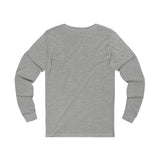 Blocking Machine Unisex Jersey Long Sleeve Tee - Sport Grey Back