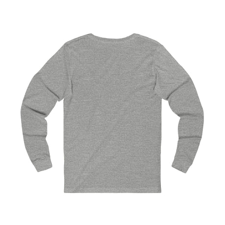 Blocking Machine Unisex Jersey Long Sleeve Tee - Sport Grey Back