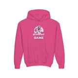 Student Of The Game Youth Hoodie hot pink