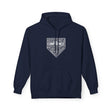 Confidence Unisex Hoodie - Navy Front