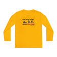 Knees Youth Long Sleeve T-Shirt yellow