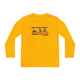 Knees Youth Long Sleeve T-Shirt yellow