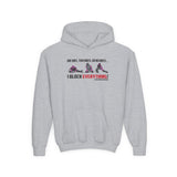 Knees Youth Hoodie grey