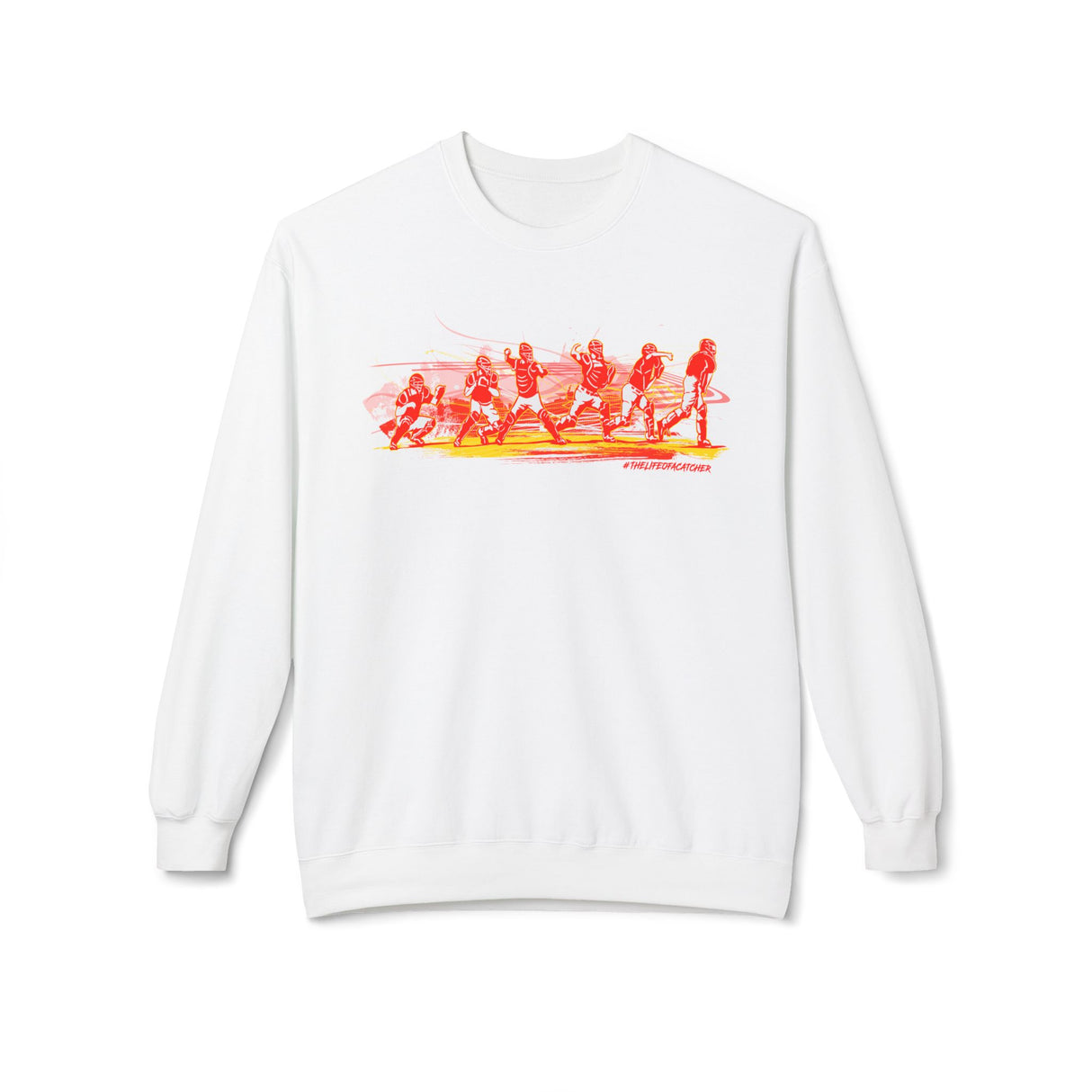 Flash Unisex Sweatshirt white