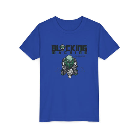 Blocking Machine Youth T-Shirt - Royal